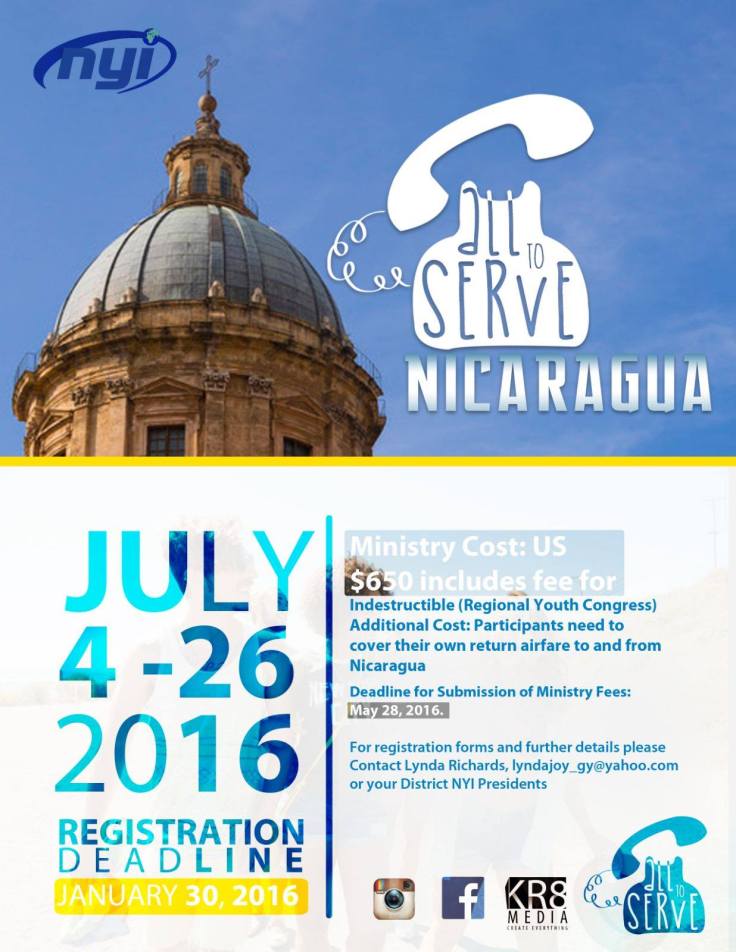 Called to Serve 2016 Nicaragua