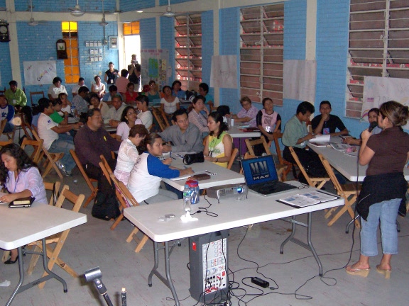 COM-training-8 Un Taller durante el Campamento de Orientación Misionera (COM) en Tuxtla Gutiérrez, México
