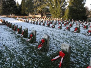 Foto actual del Cementerio Nacional en Gettysburg, PA, EEUU