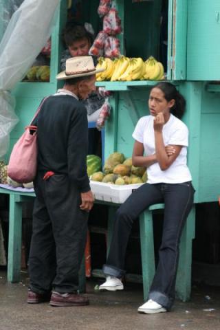 Mercado en La Ceiba