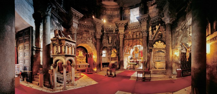El interior del Catedral de Split