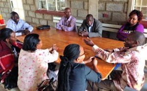 Un entrenamiento de contadores de historias en Nairobi, Kenia